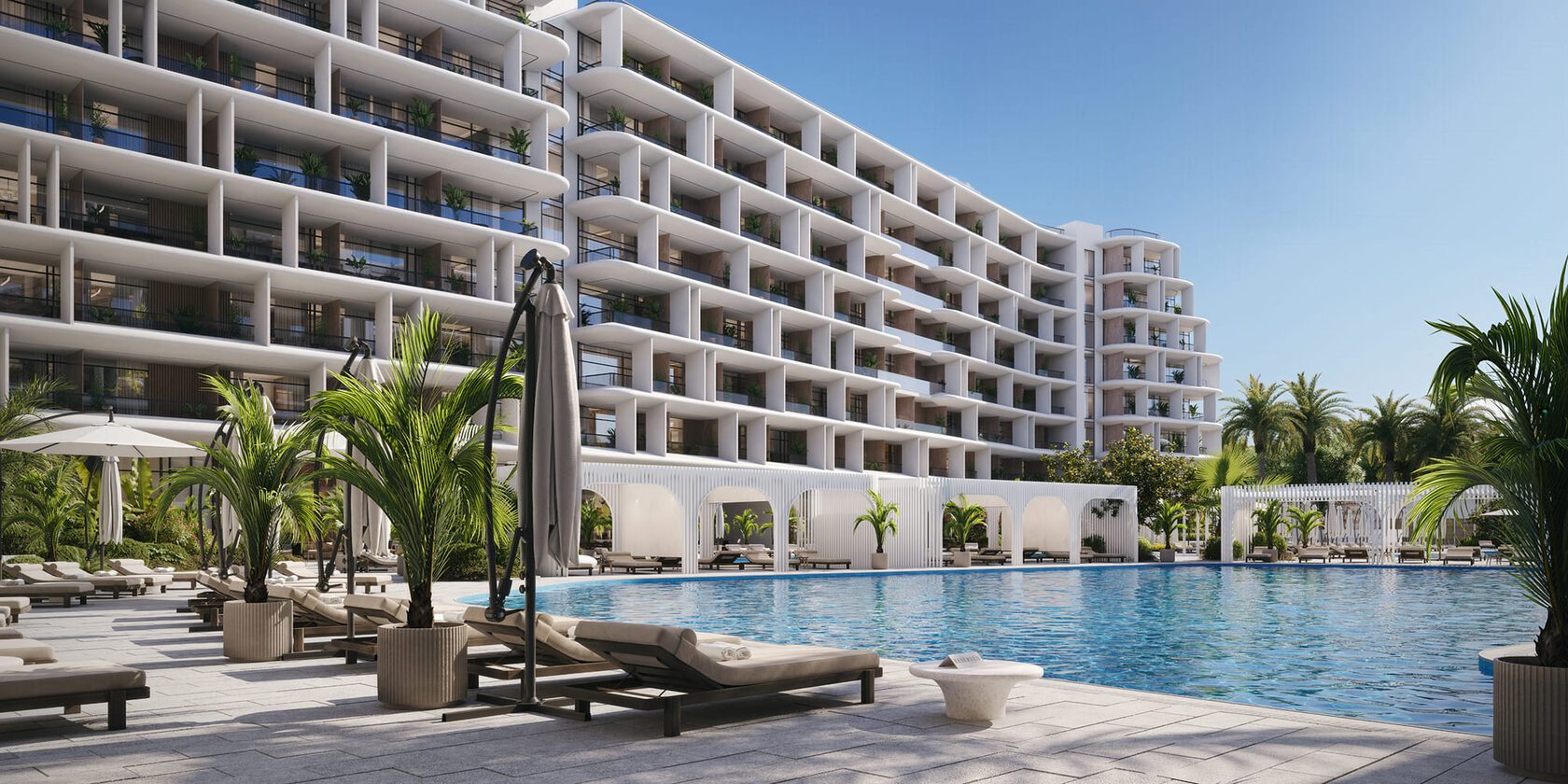 Архитектура апарт-комплекса Mandarin Garden — первая береговая линия Адлер
